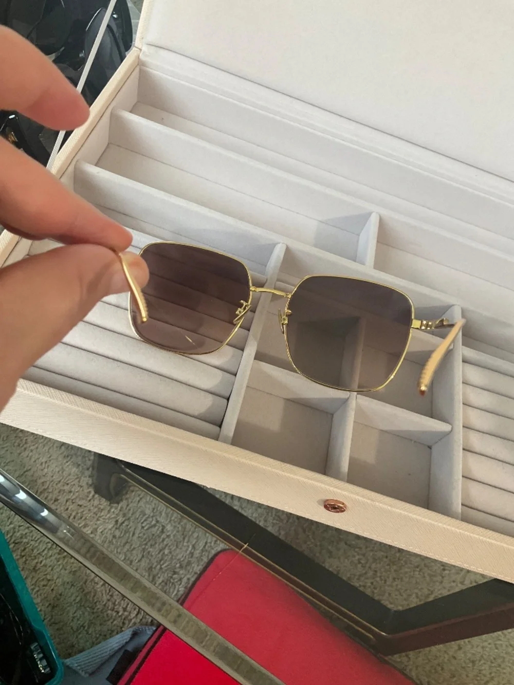 BOTTEGA VENETA SUNGLASSES UNISEX GOLD BV0305SA-001